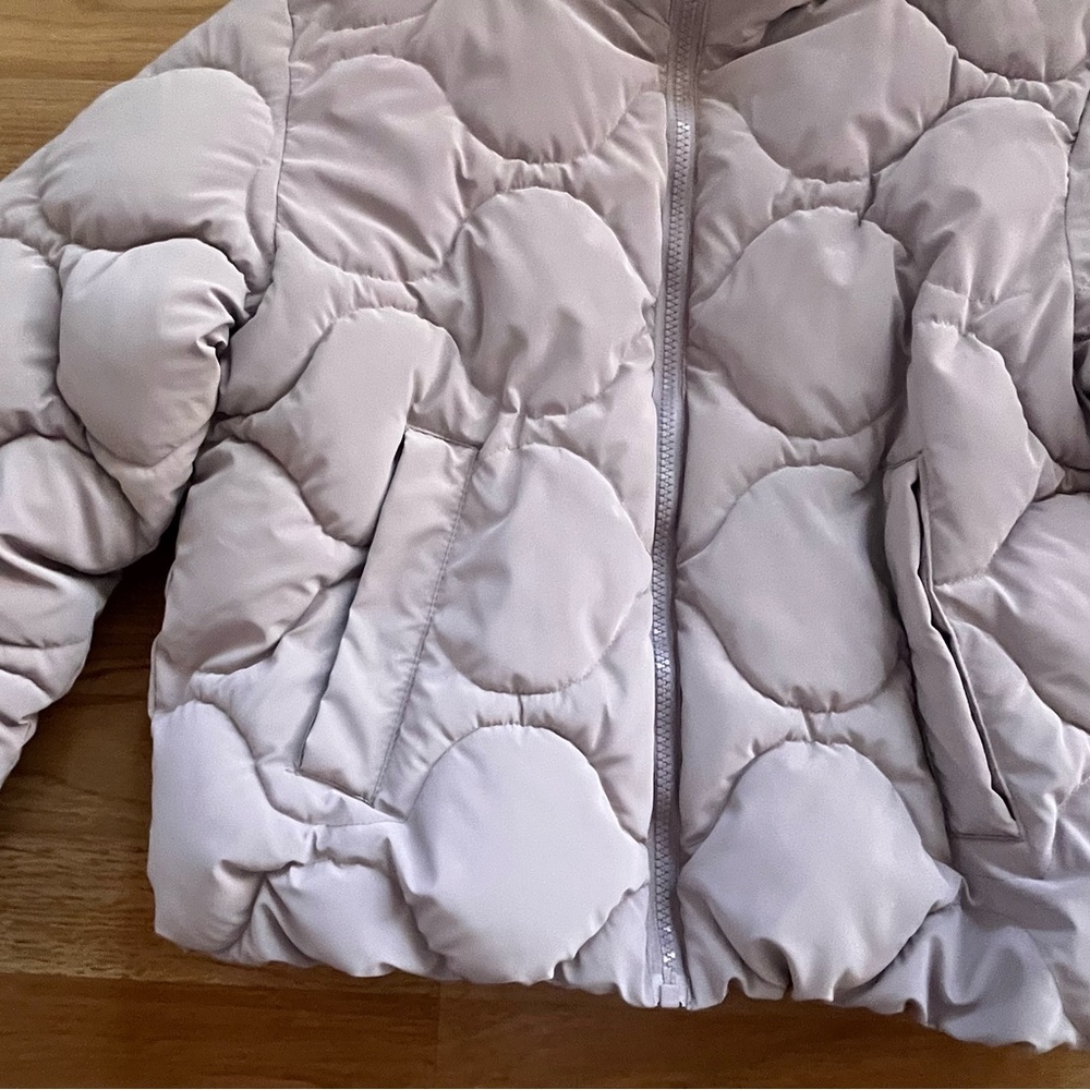 Zara Pale Lavender Quilted Jacket - Picture 6 of 7